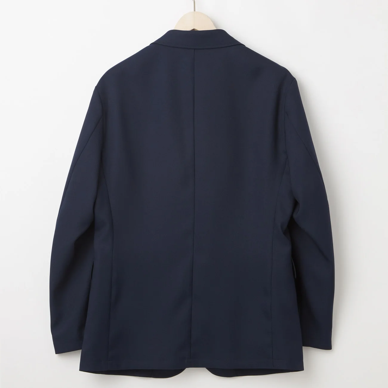 Washable Plain Jacket - Navy - Image 2