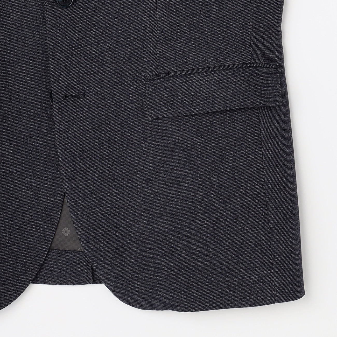 Denim-Like Jacket - Navy - Image 11