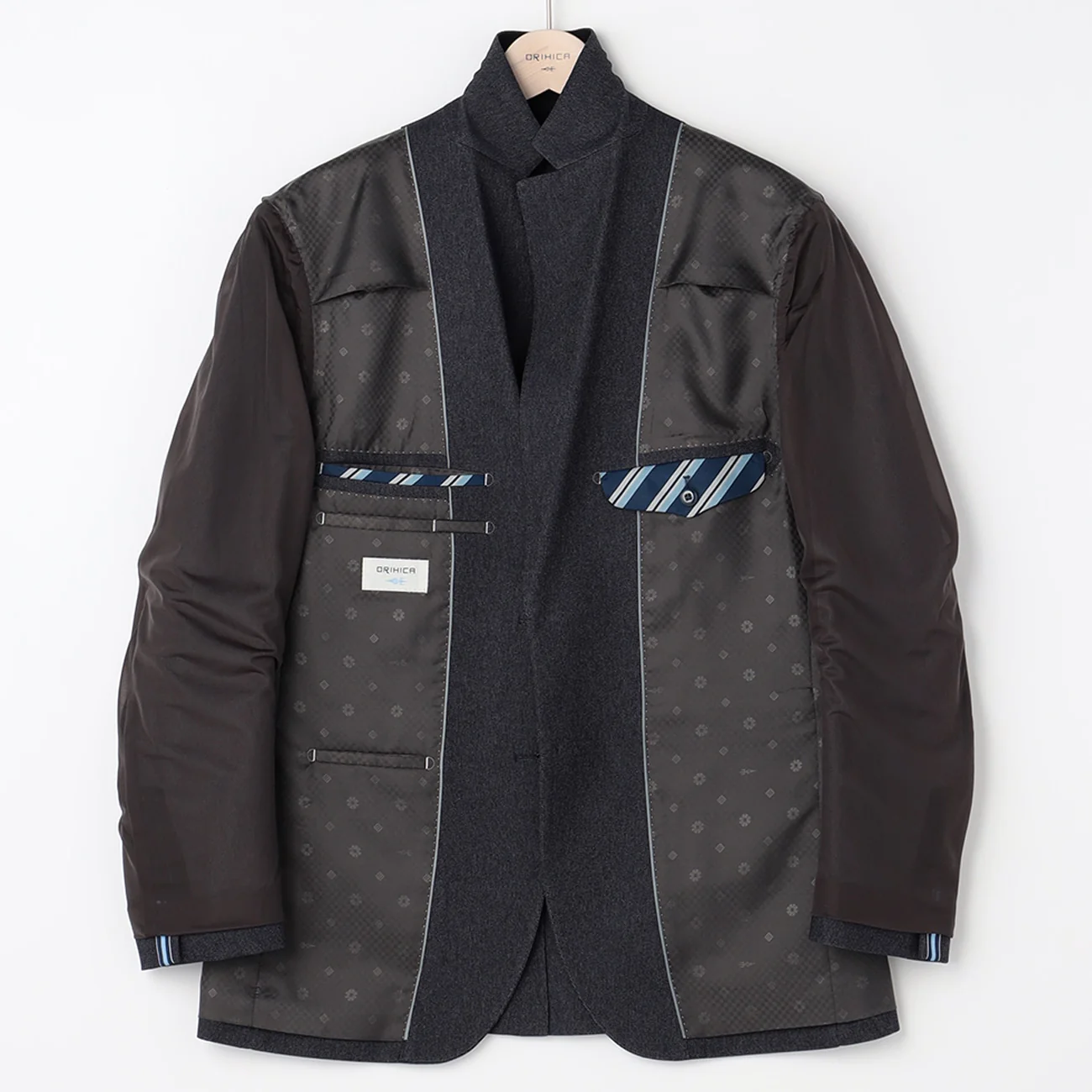 Denim-Like Jacket - Navy - Image 12