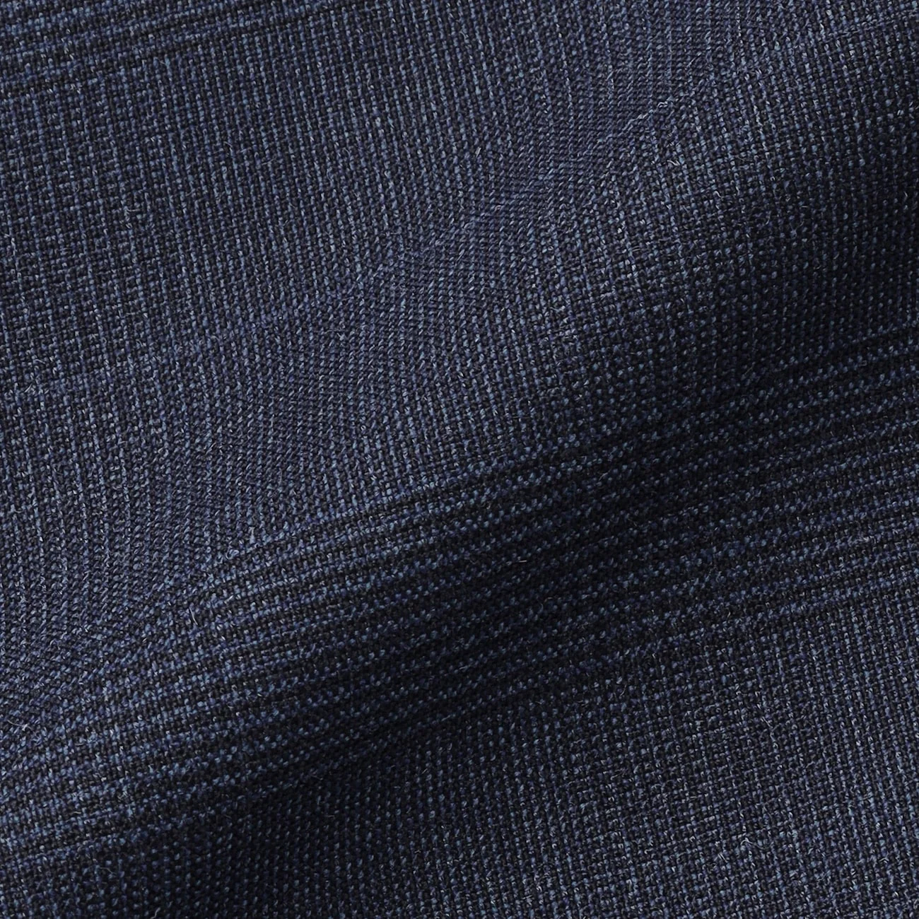 Washable Stretch Glen Plaid Suit Jacket - Navy - Image 13
