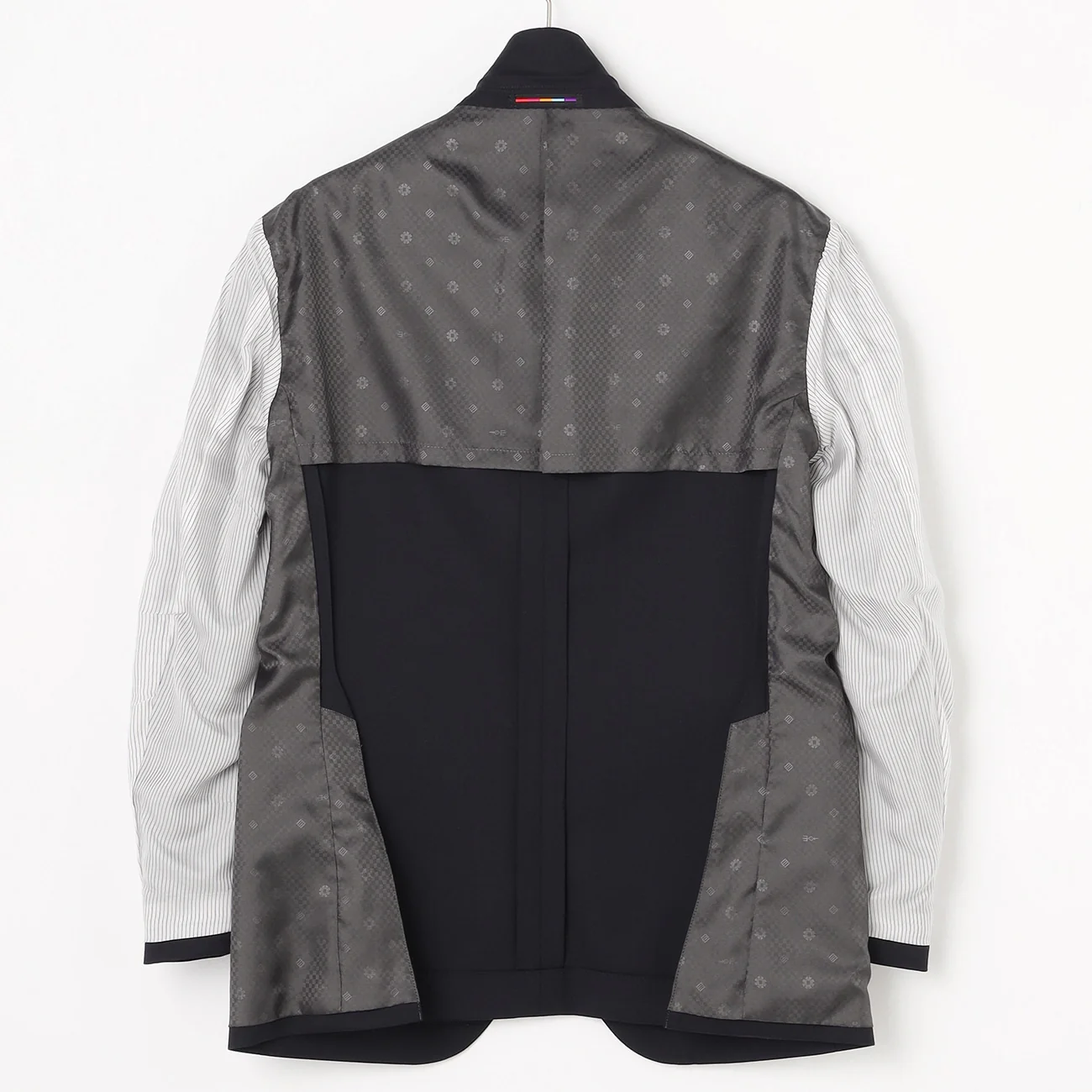 Japanese Fabric LUXE Line Super 120's Suit Jacket - Navy - Image 11