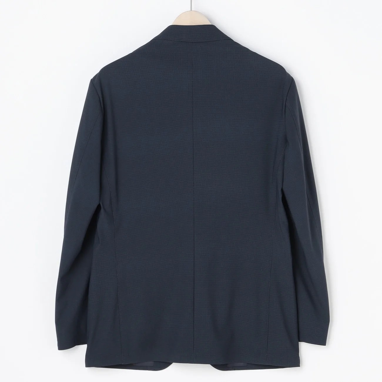 THE THIRD SUITS BIZSPO Houndstooth Jacket - Navy - Image 2