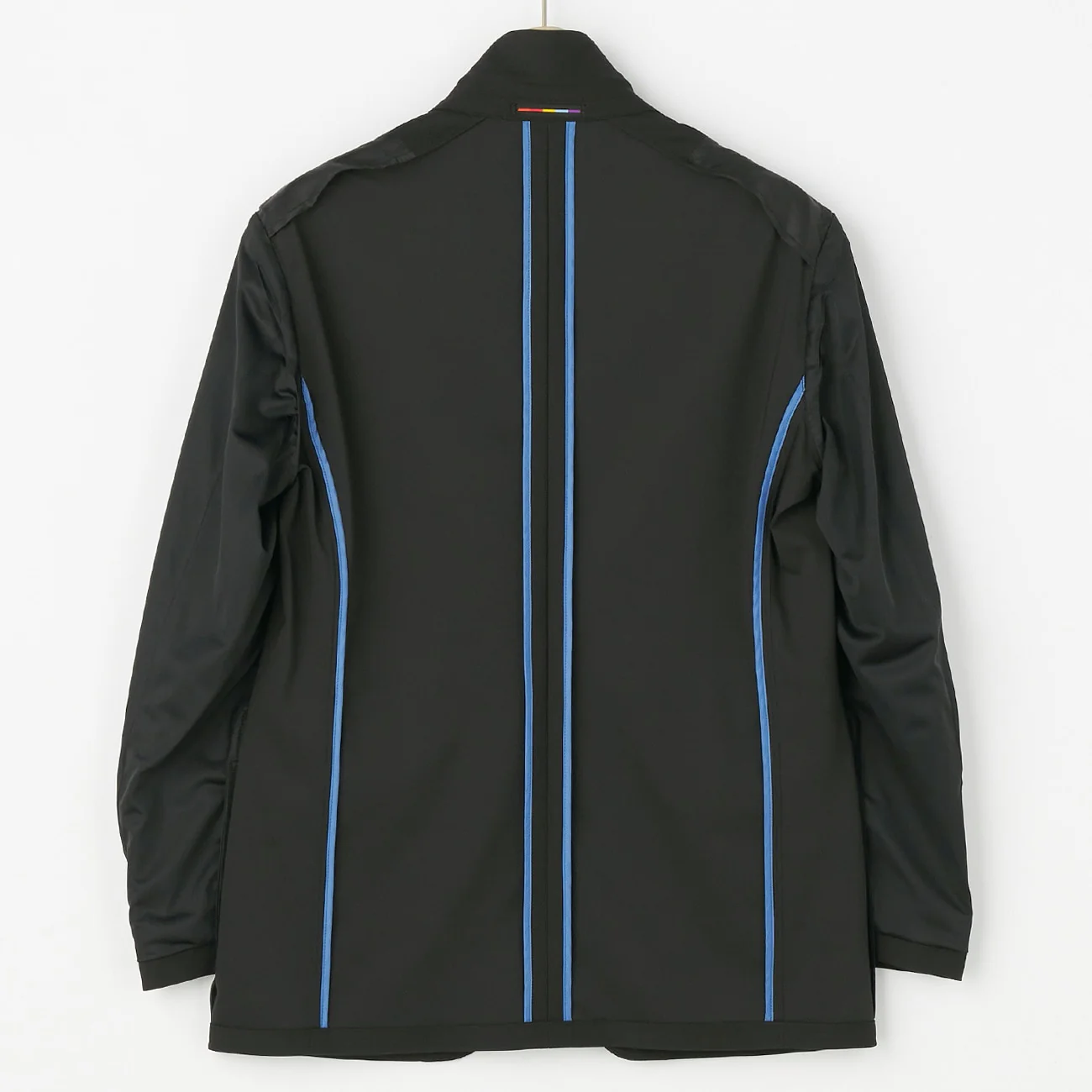 Japanese Fabric BIZSPO Washable Lightweight Stretch Suit Jacket - Black - Image 11
