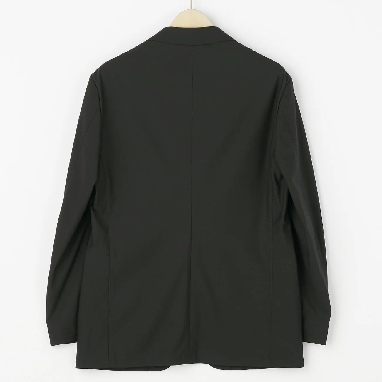 Japanese Fabric BIZSPO Washable Lightweight Stretch Suit Jacket - Black - Image 6