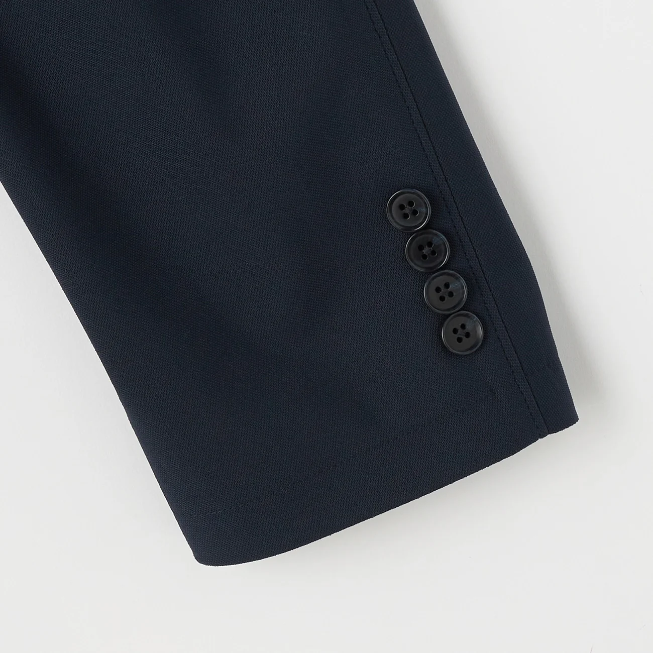 Japanese Fabric BIZSPO Washable Lightweight Stretch Suit Jacket - Navy - Image 7