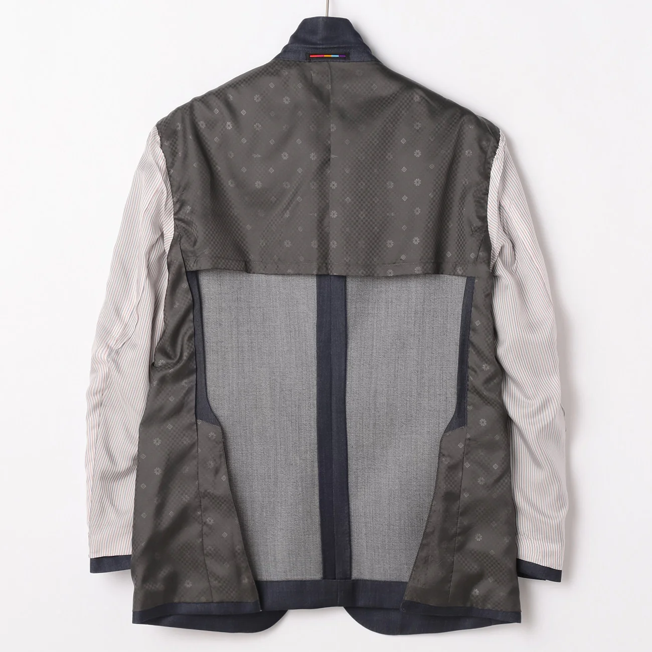 Bishu Japanese Fabric LUXE Line Denim-Like Jacket - Navy - Image 11