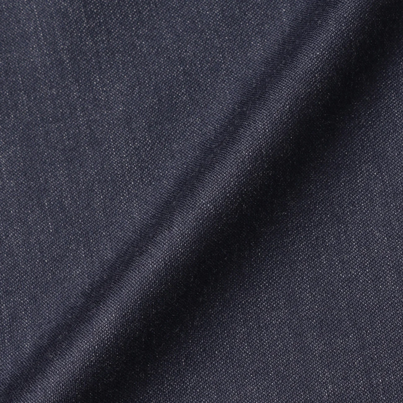 Bishu Japanese Fabric LUXE Line Denim-Like Jacket - Navy - Image 13