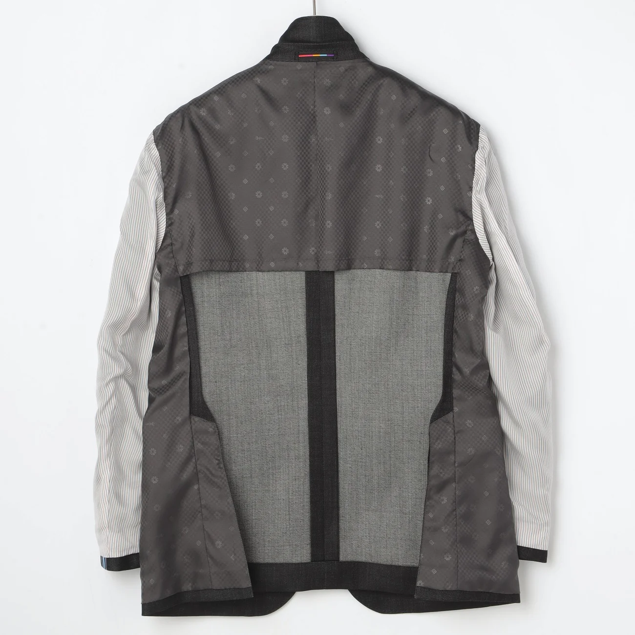 Bishu Japanese Fabric LUXE Line Denim-Like Jacket - Gray - Image 11
