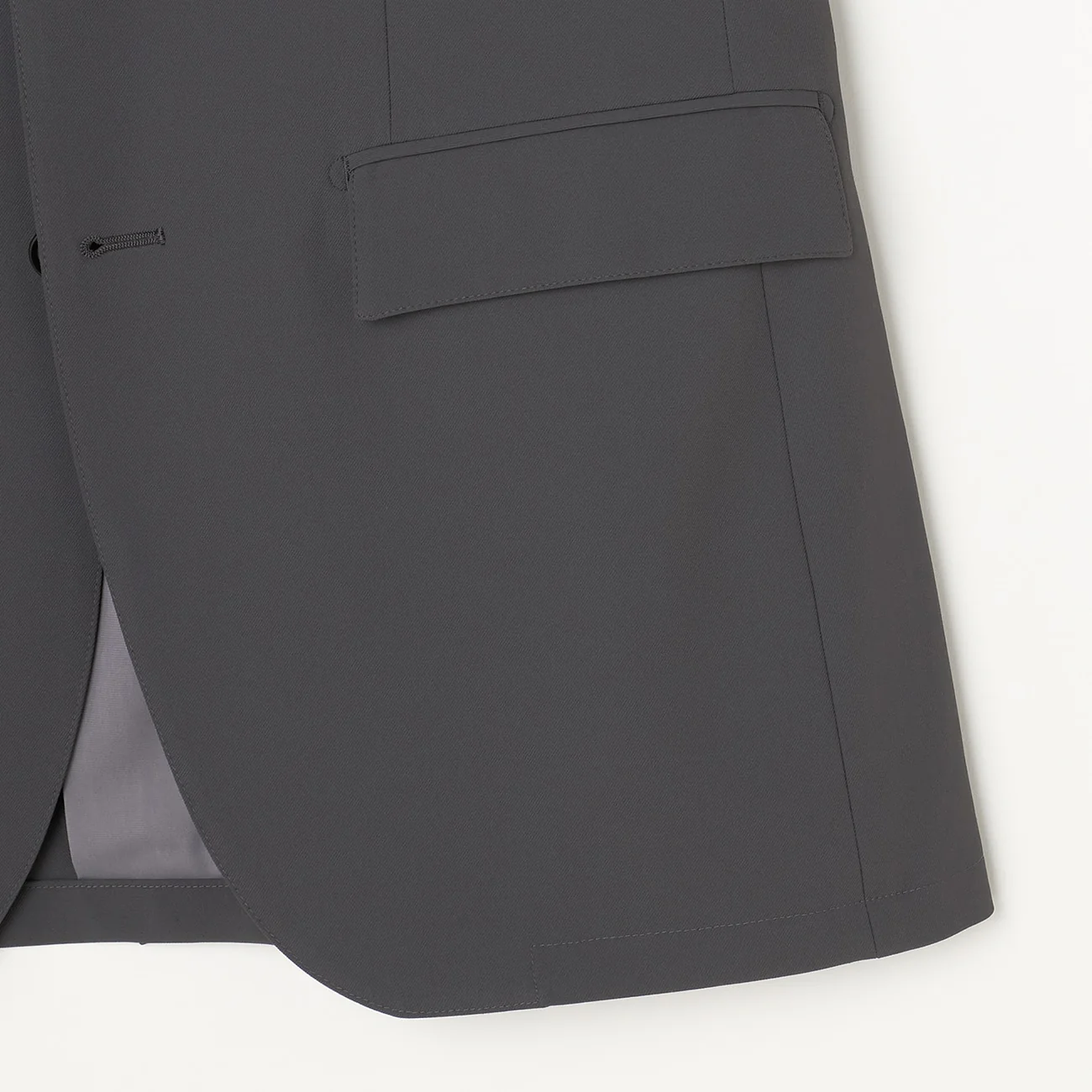 THE THIRD SUITS Water-Repellent Stretch Jacket - Charcoal Gray - Image 7
