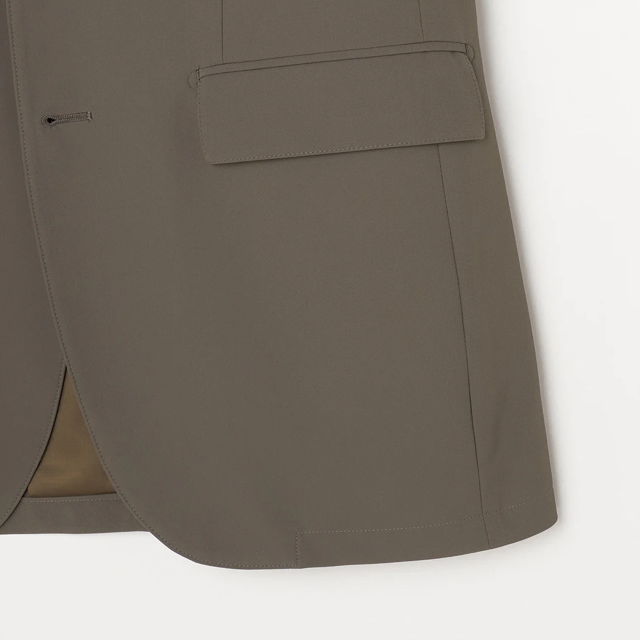 THE THIRD SUITS Water-Repellent Stretch Jacket - Beige - Image 7