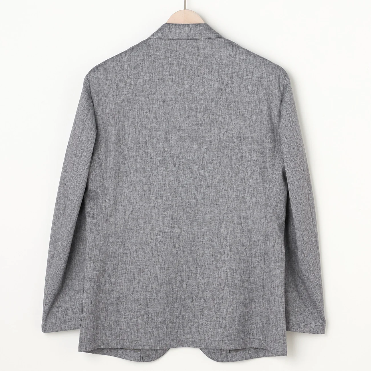 THE THIRD SUITS Washable Stretch Wool-Like Jacket - Light Gray - Image 6
