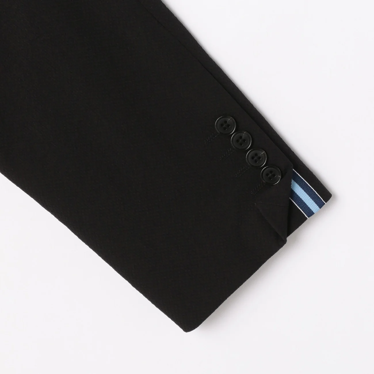 THE THIRD SUITS Dobby Jacket - Black - Image 4