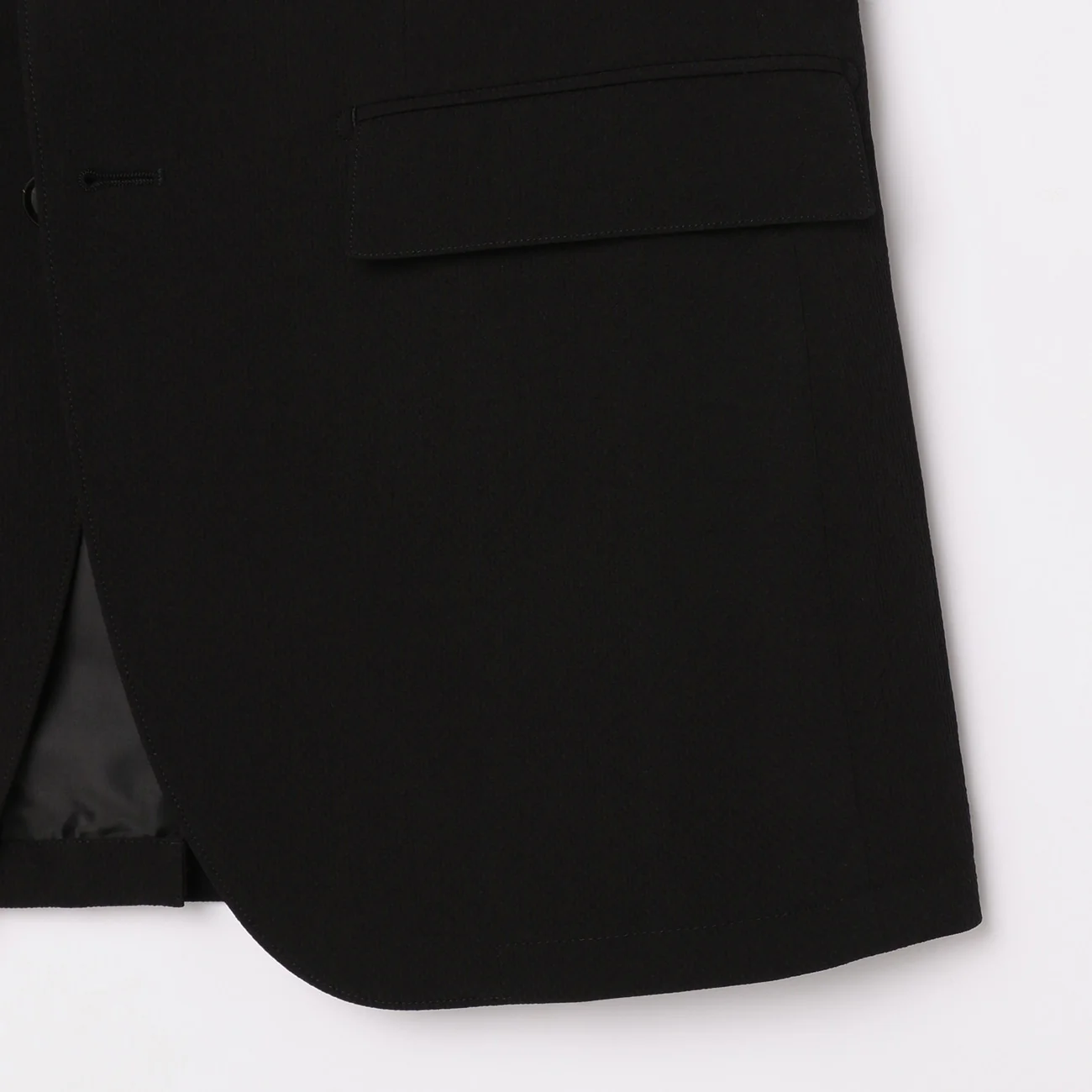 THE THIRD SUITS Dobby Jacket - Black - Image 5