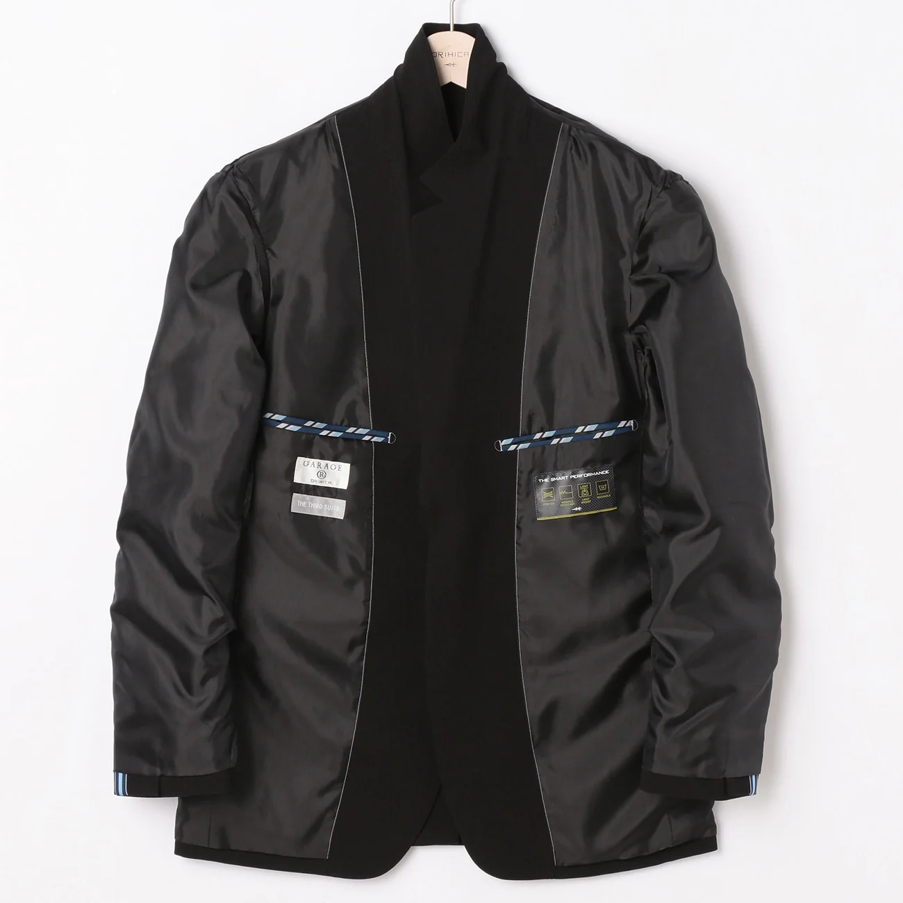 THE THIRD SUITS Dobby Jacket - Black - Image 6