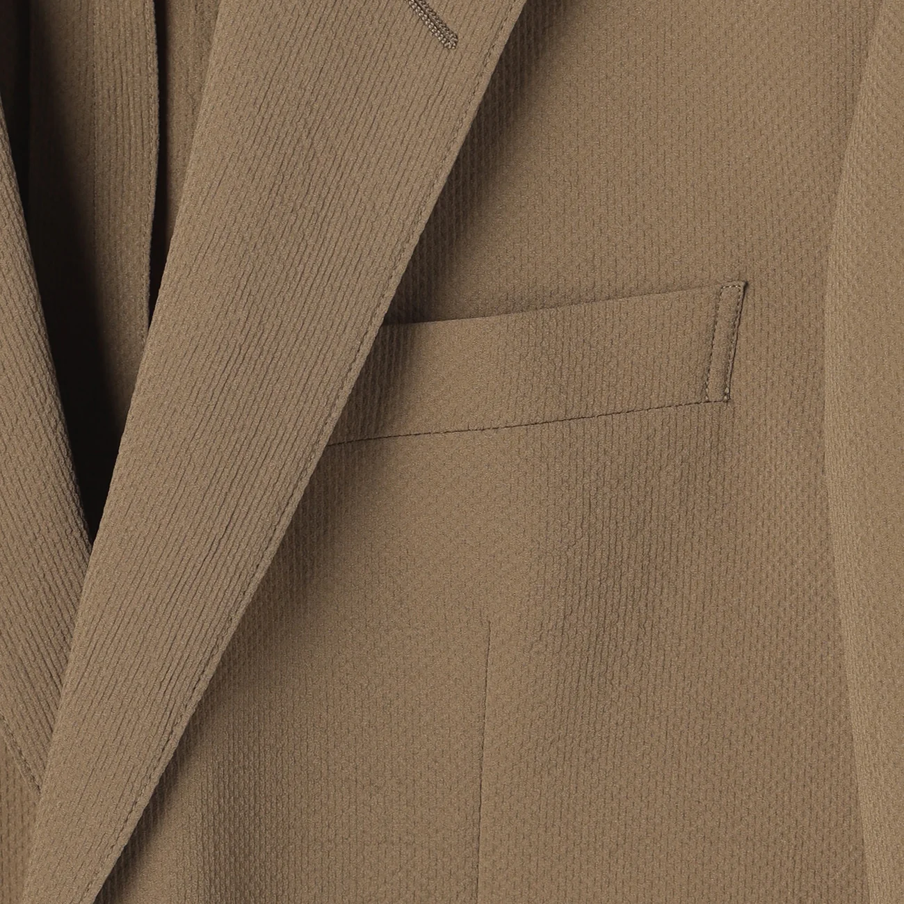 THE THIRD SUITS Dobby Jacket - Beige - Image 3