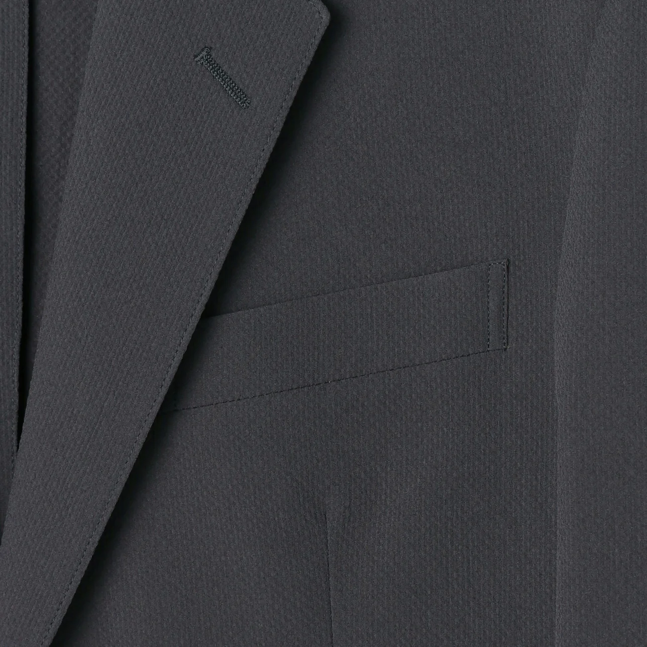 THE THIRD SUITS Dobby Jacket - Medium Gray - Image 3