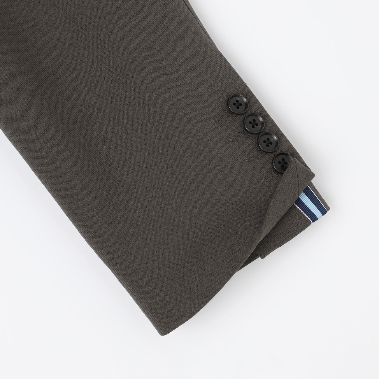 THE THIRD SUITS Plain Jacket - Khaki - Image 4