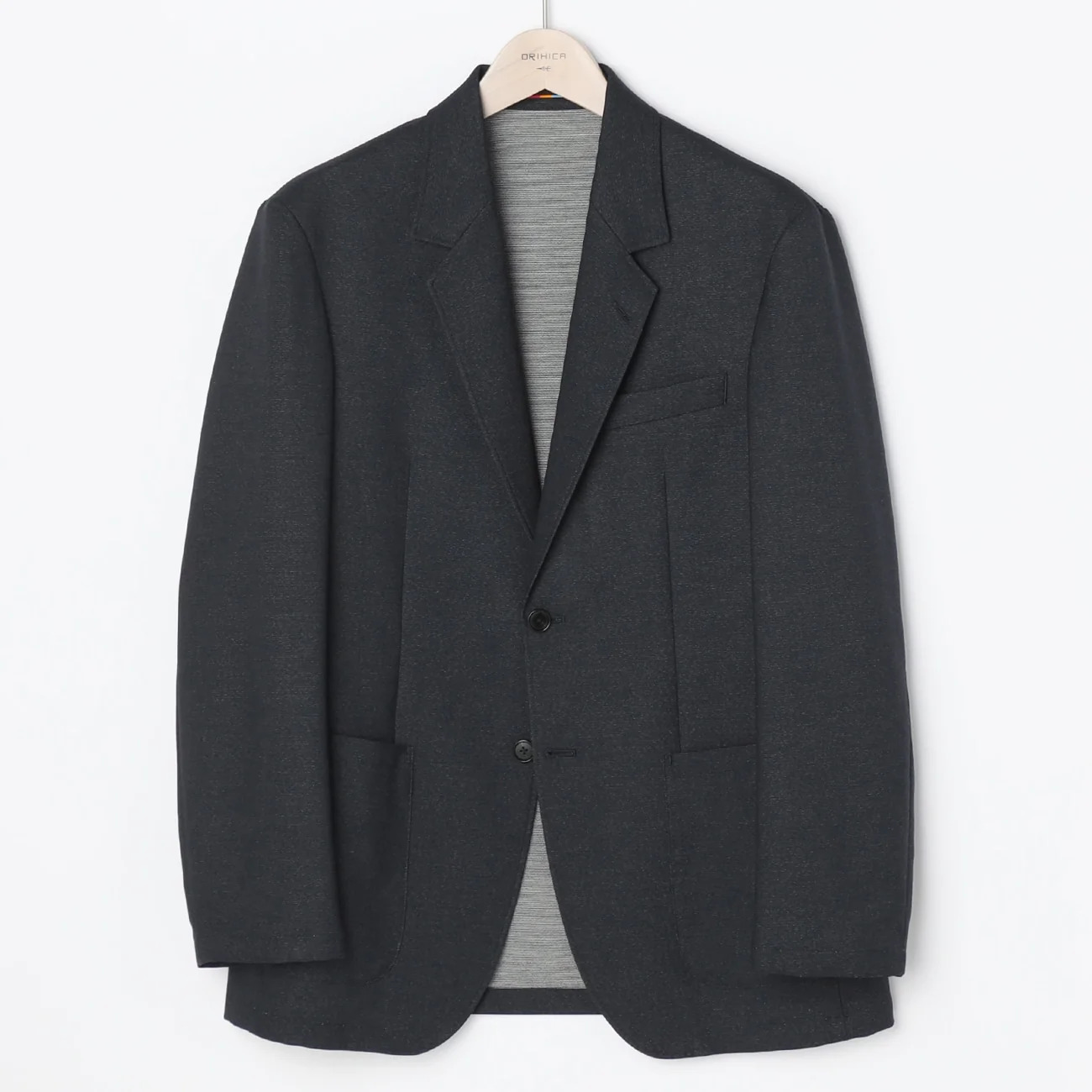Washable Stretch Sport Coat - Navy - Image 4