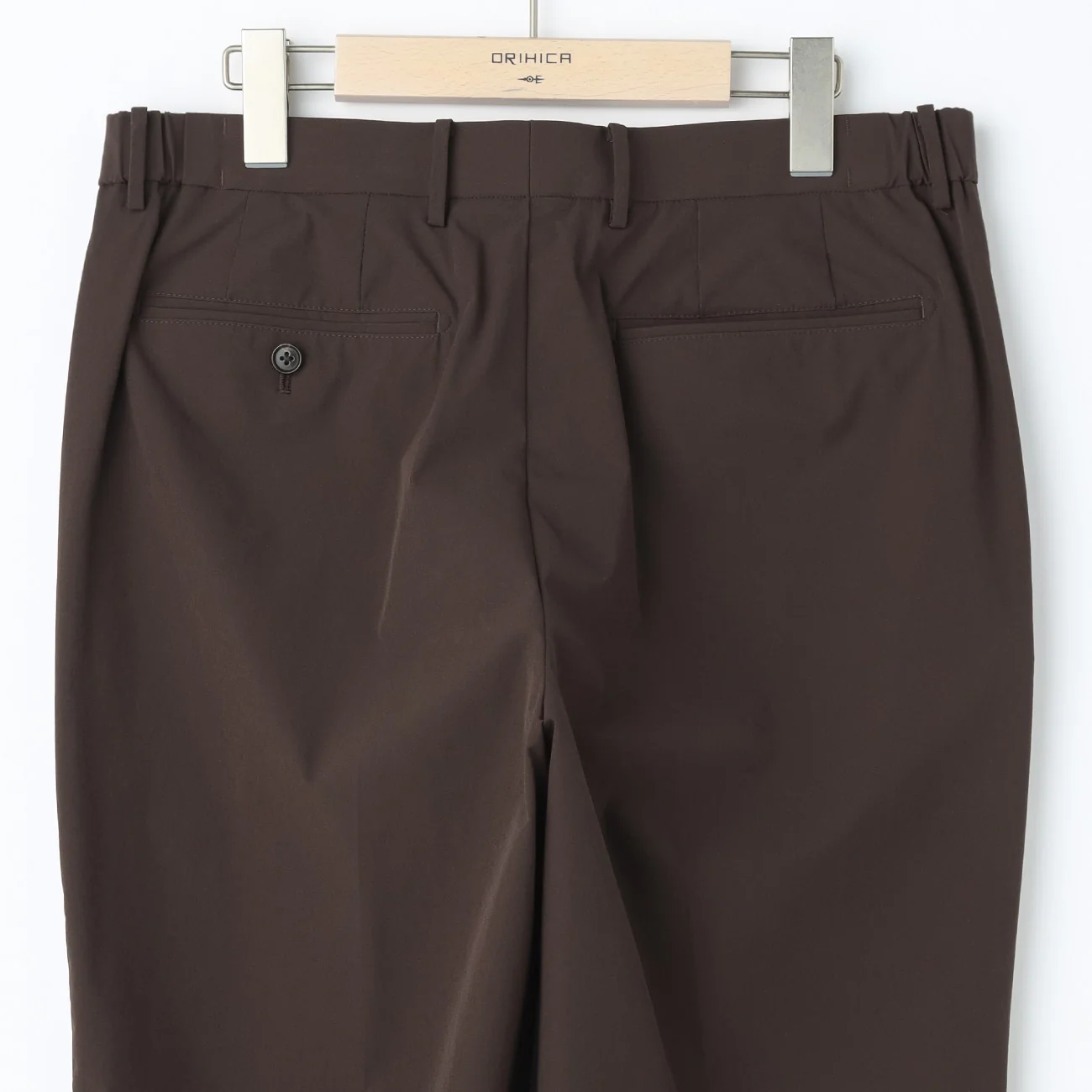 THE THIRD SUITS BIZSPO Water-Repellent Nylon Pants - Brown - Image 3
