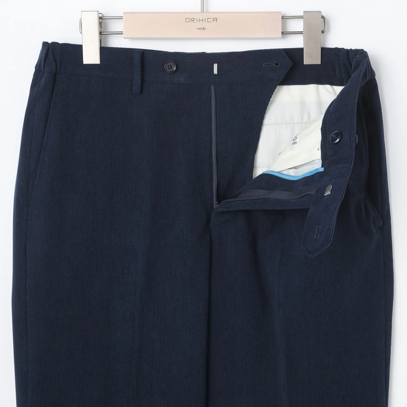 THE THIRD SUITS Corduroy Pants - Navy - Image 5