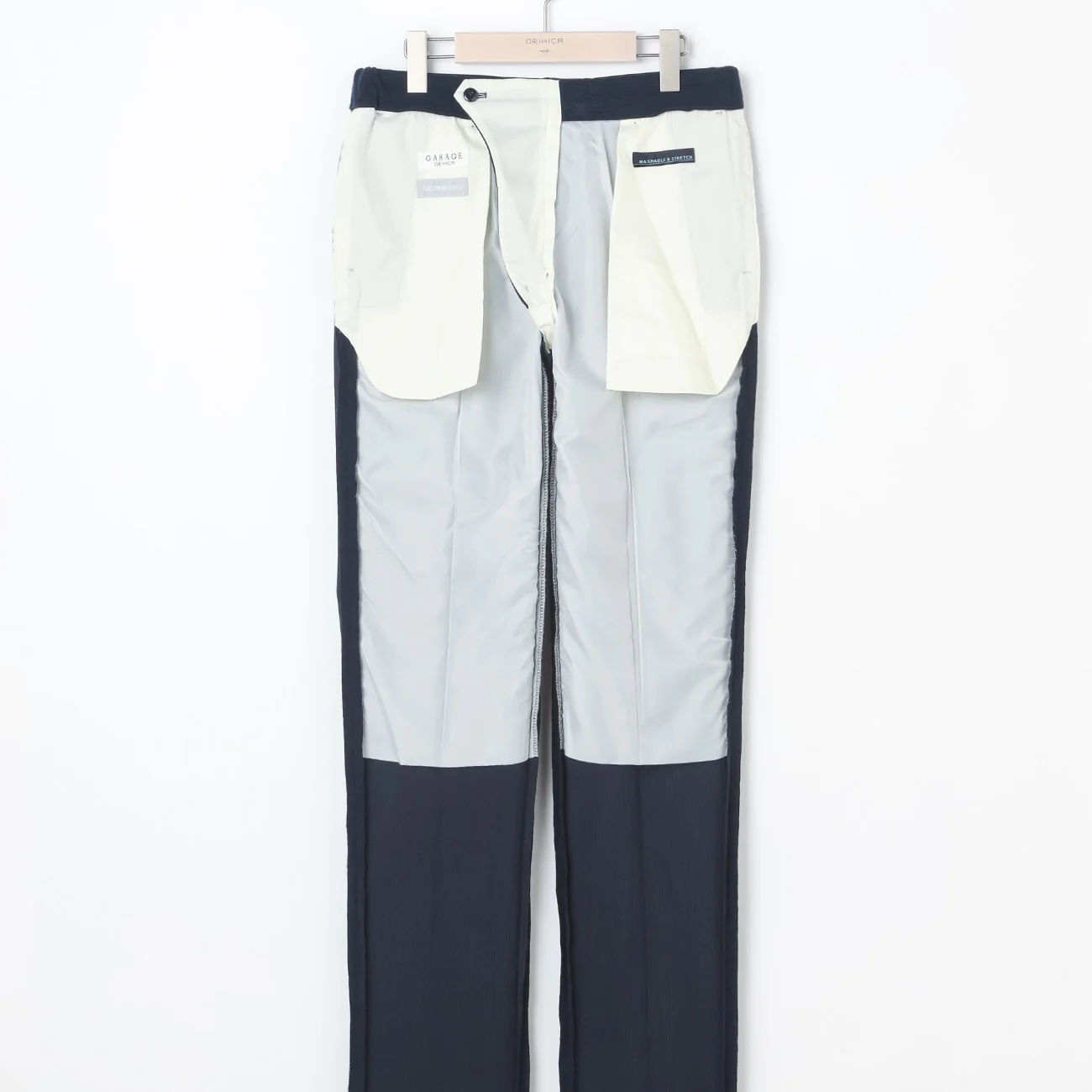 THE THIRD SUITS Corduroy Pants - Navy - Image 7