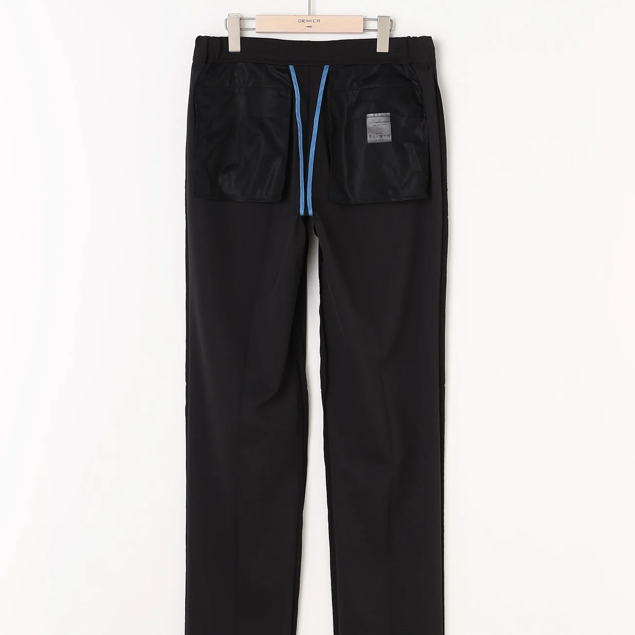 Japanese Fabric BIZSPO Washable Lightweight Stretch Suit Pants - Black - Image 7