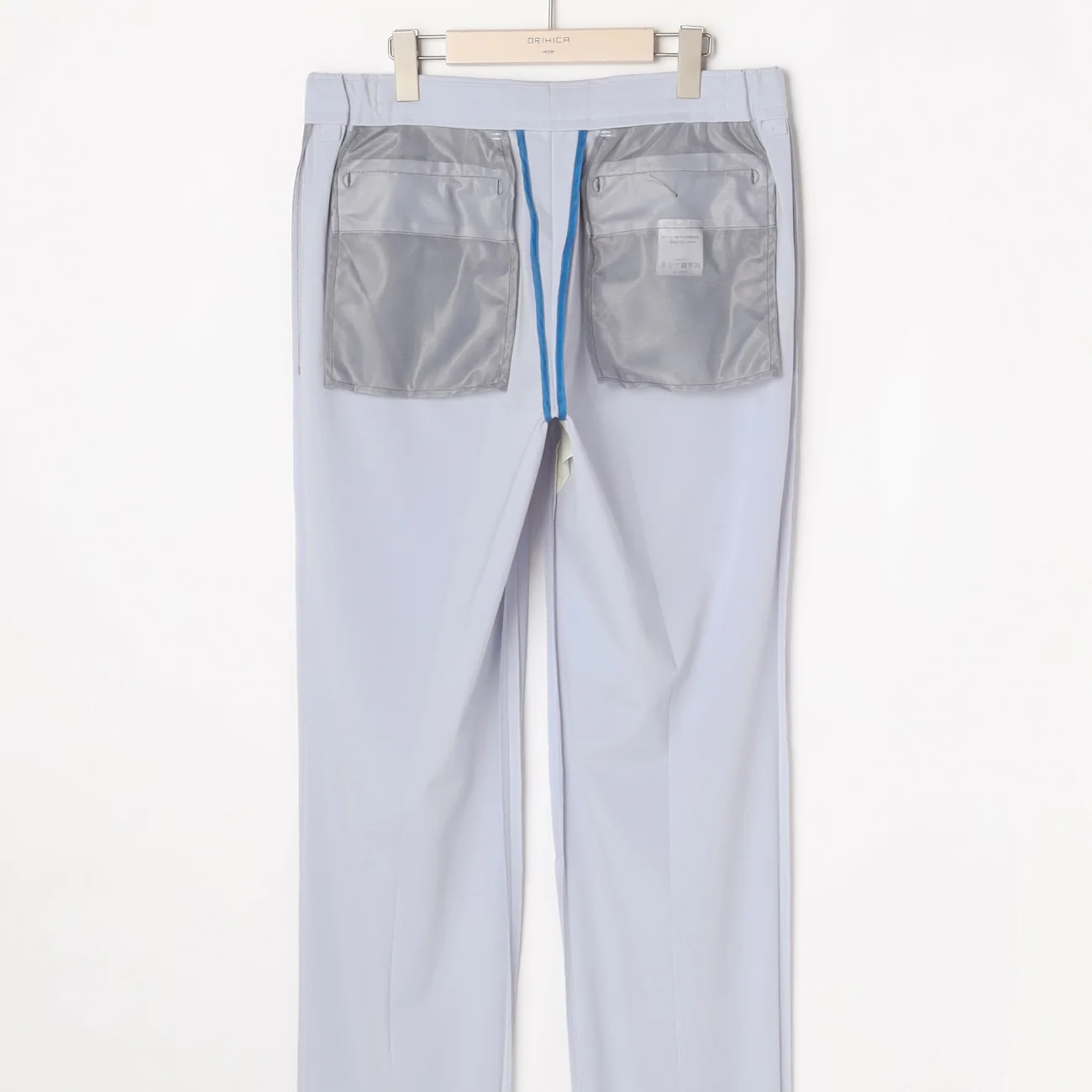 Japanese Fabric BIZSPO Washable Stretch Pants - Light Blue - Image 7