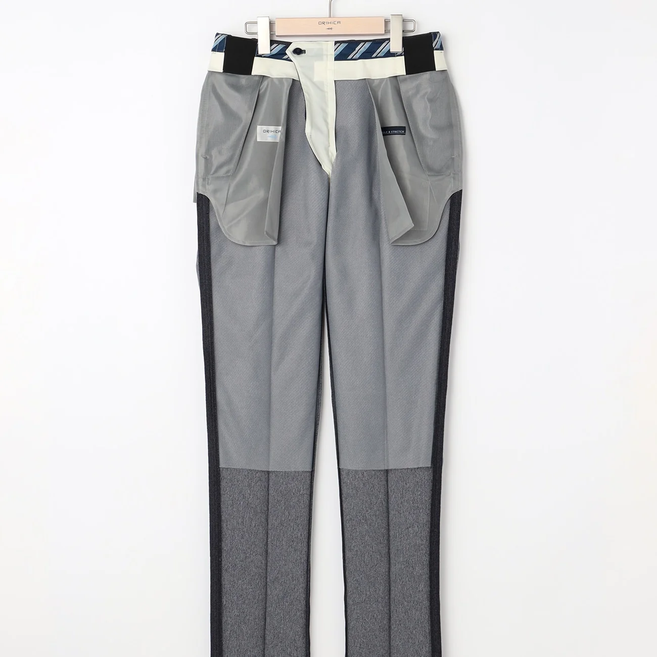 Denim-Like Pants - Navy - Image 7
