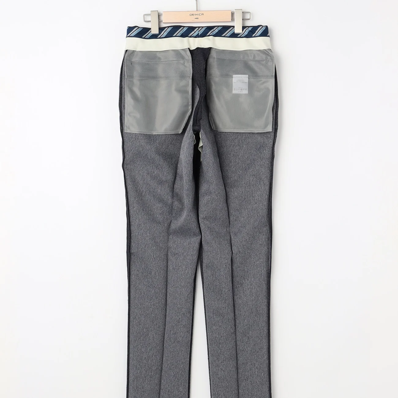 Denim-Like Pants - Navy - Image 8
