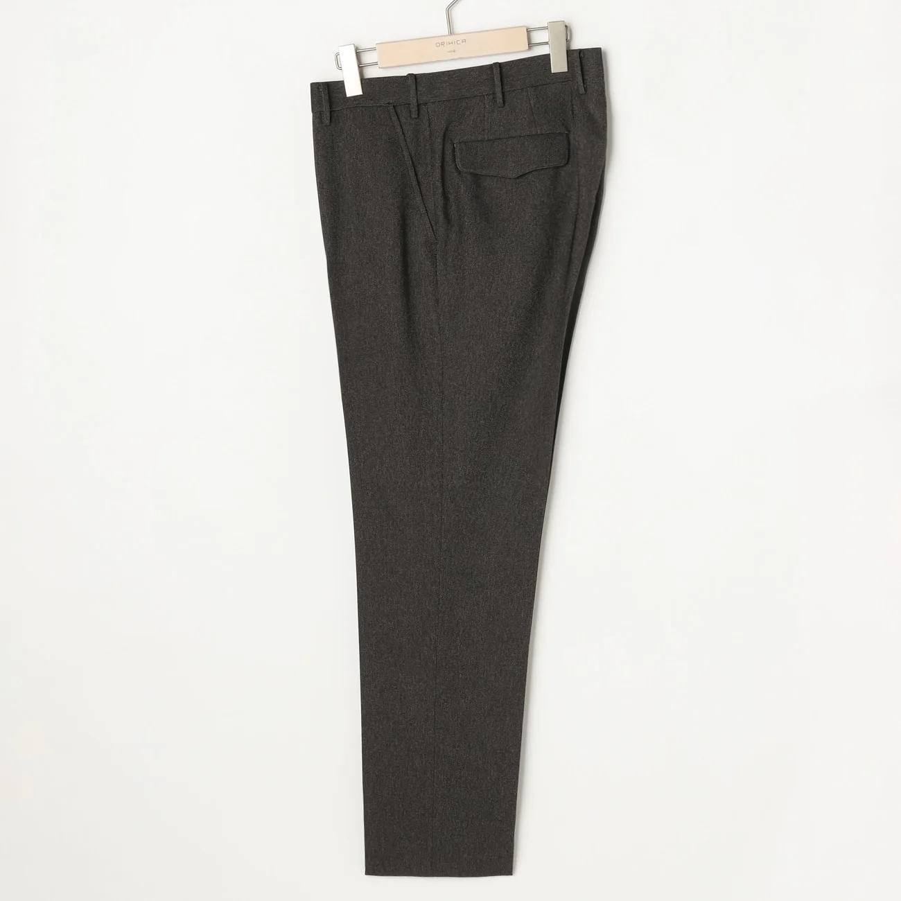 Denim-Like Pants - Charcoal Gray - Image 3