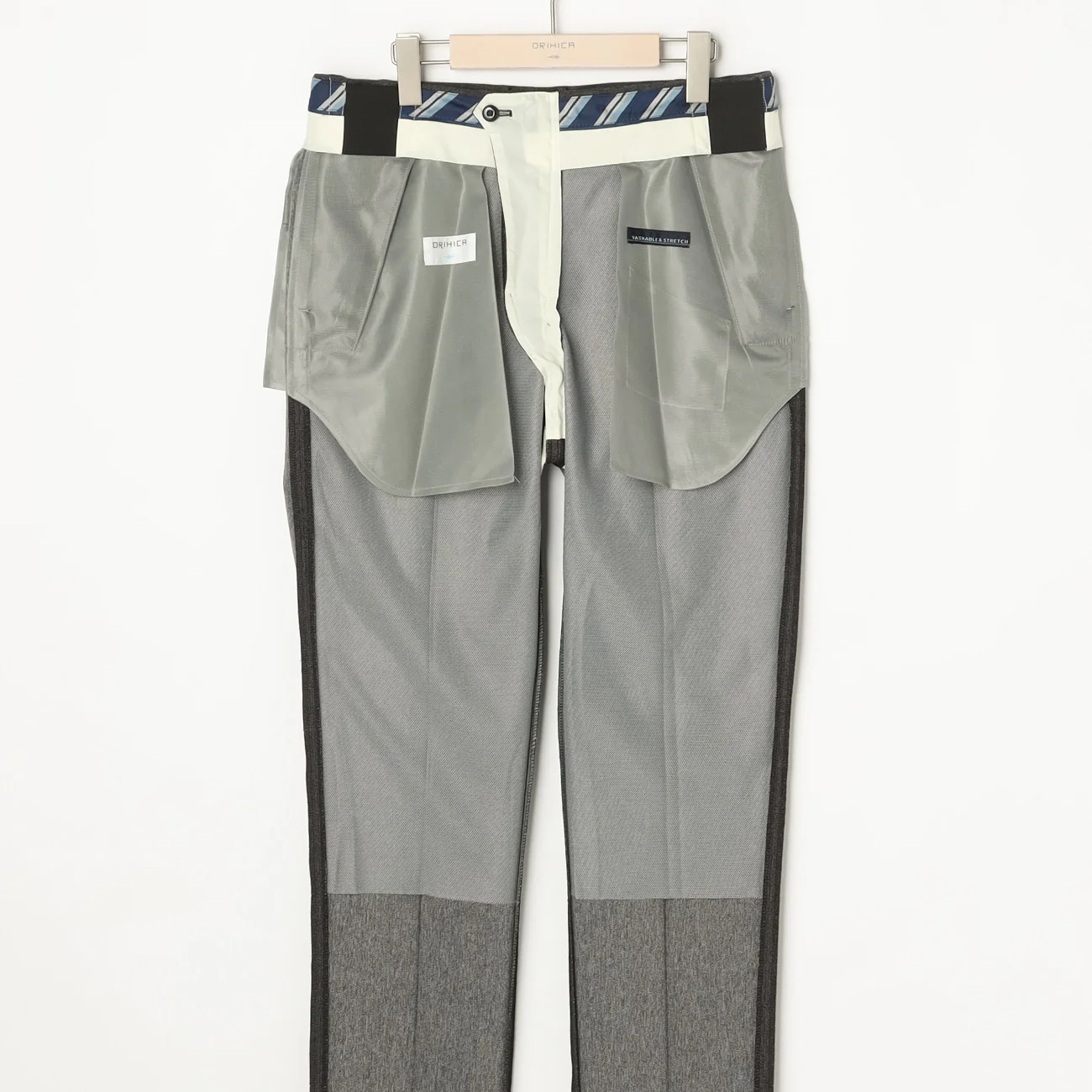 Denim-Like Pants - Charcoal Gray - Image 6
