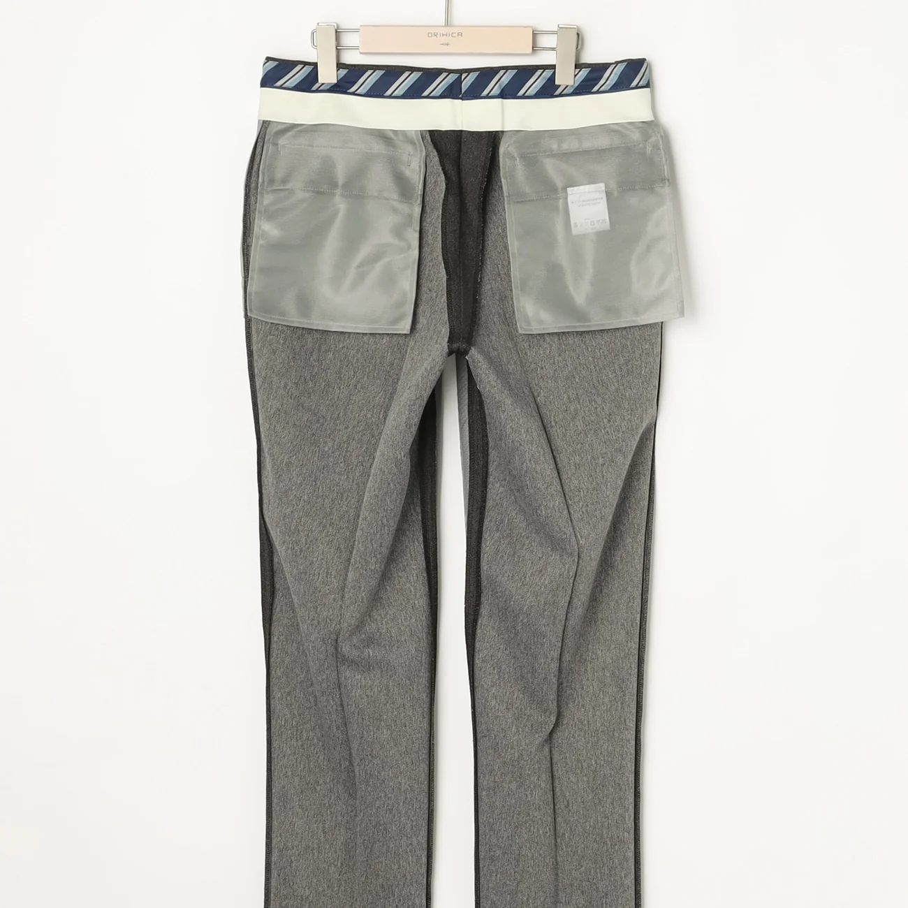 Denim-Like Pants - Charcoal Gray - Image 7