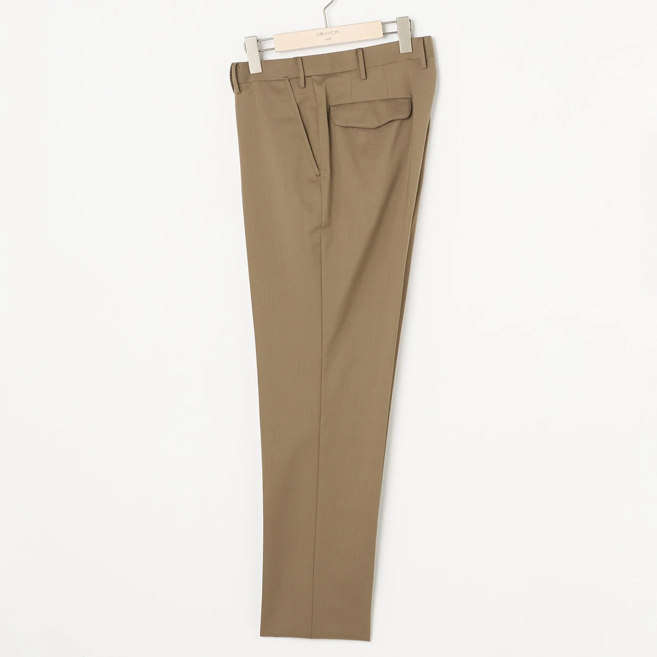 Textured Suit Pants - Beige - Image 5