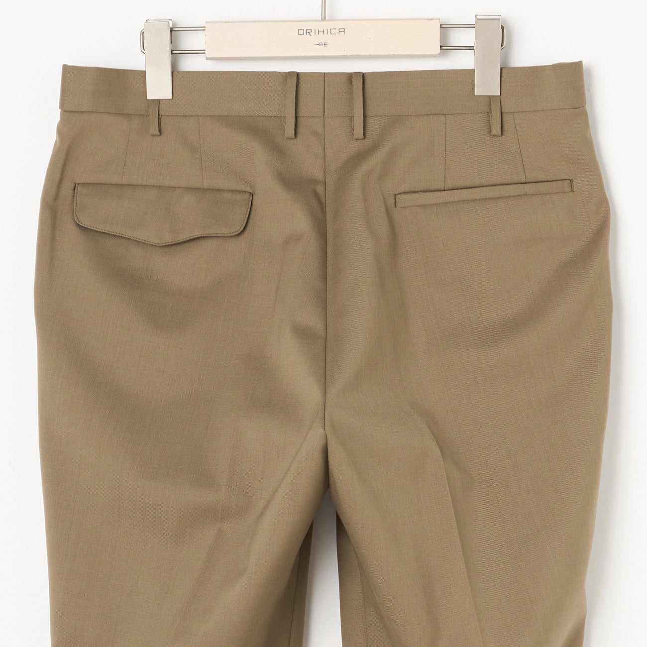 Textured Suit Pants - Beige - Image 7