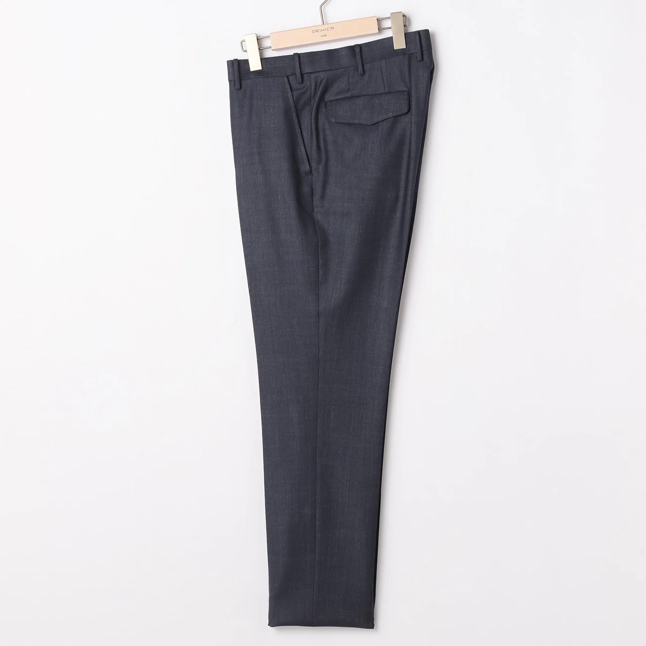 Bishu Japanese Fabric LUXE Line Denim-Like Pants - Navy - Image 2