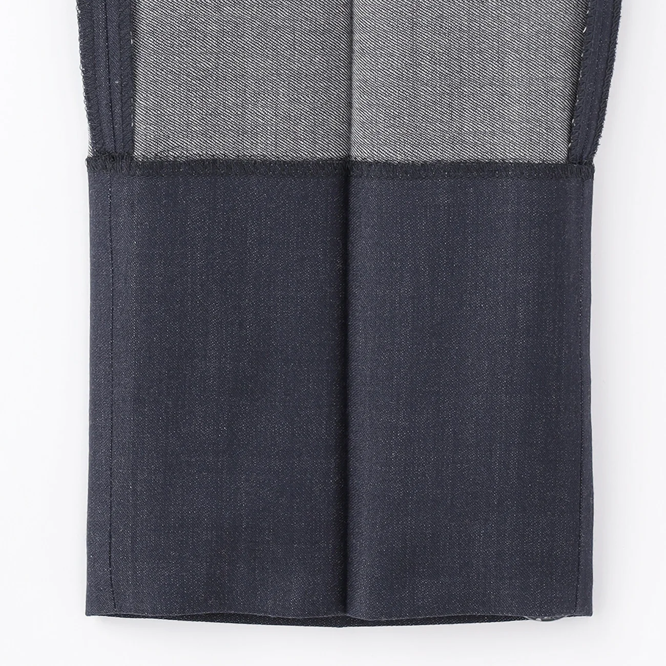 Bishu Japanese Fabric LUXE Line Denim-Like Pants - Navy - Image 7