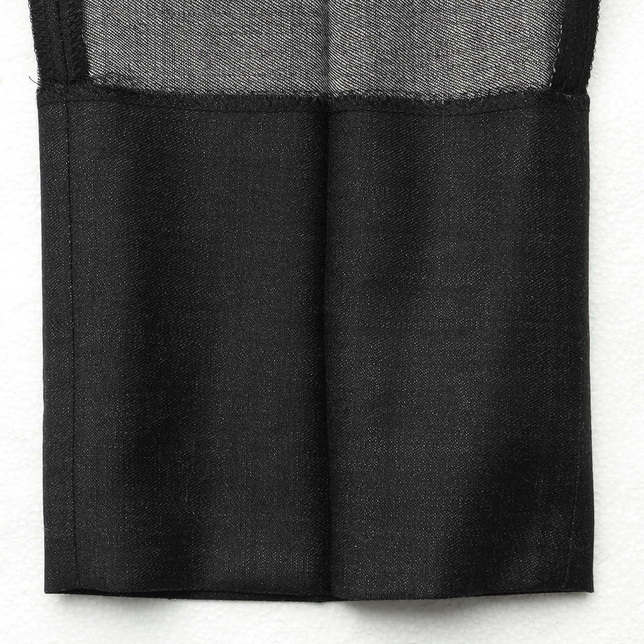 Bishu Japanese Fabric LUXE Line Denim-Like Pants  - Charcoal Gray - Image 8