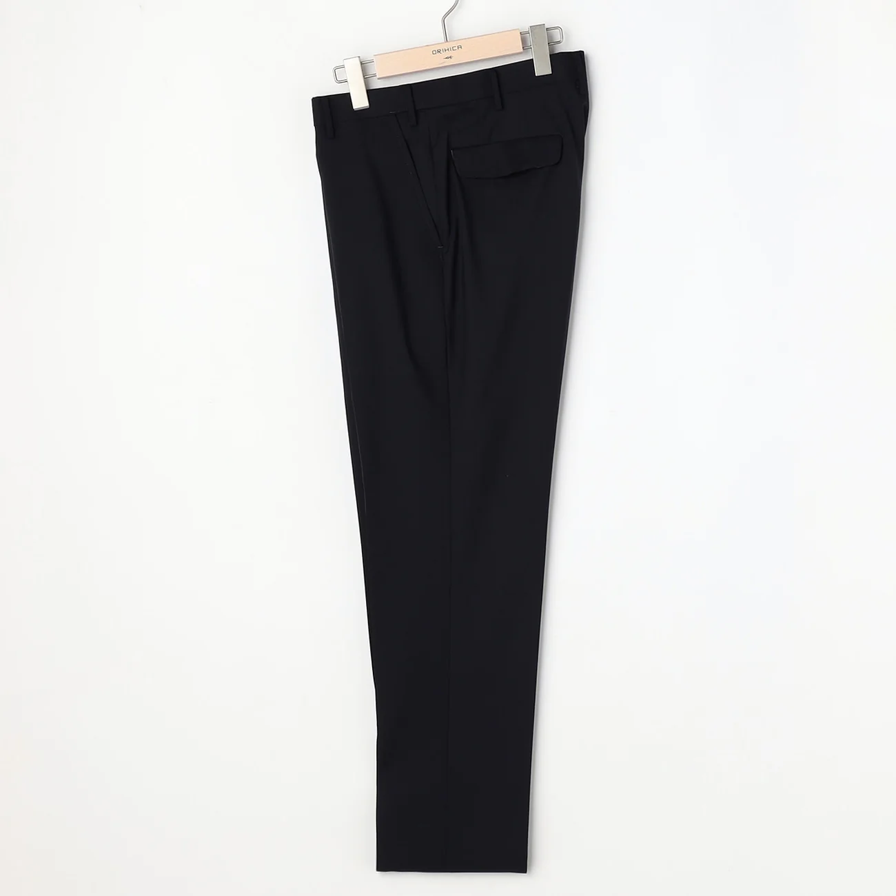 Japanese Fabric LUXE Line Super 120's Suit Pants - Navy - Image 3