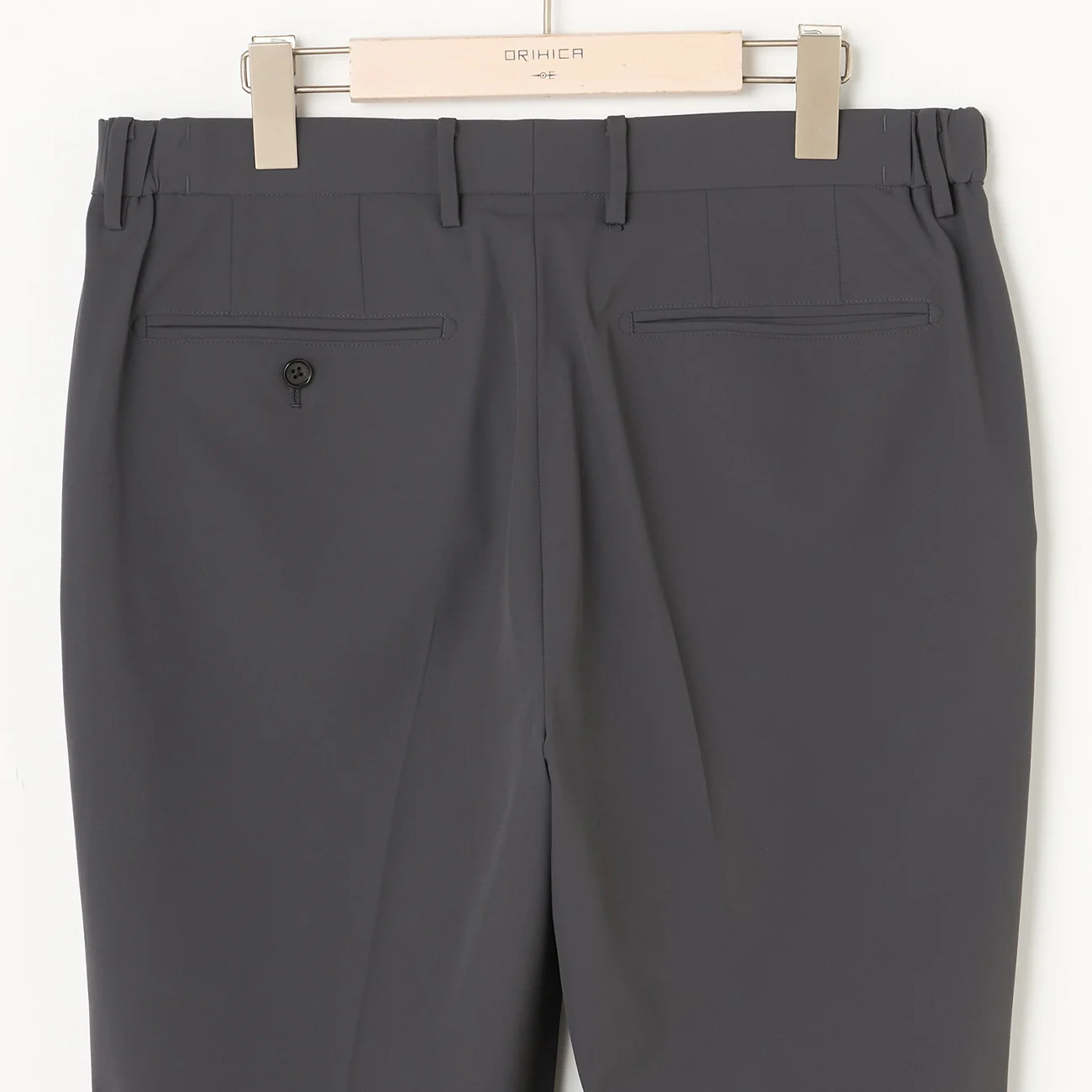 THE THIRD SUITS Water-Repellent Stretch Pants - Charcoal Gray - Image 5
