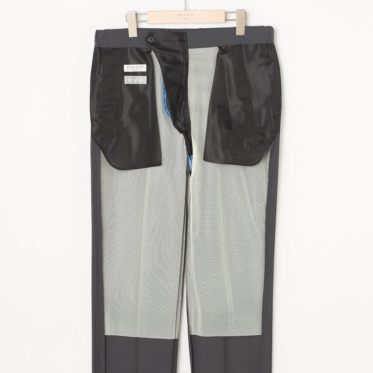 THE THIRD SUITS Water-Repellent Stretch Pants - Charcoal Gray - Image 6