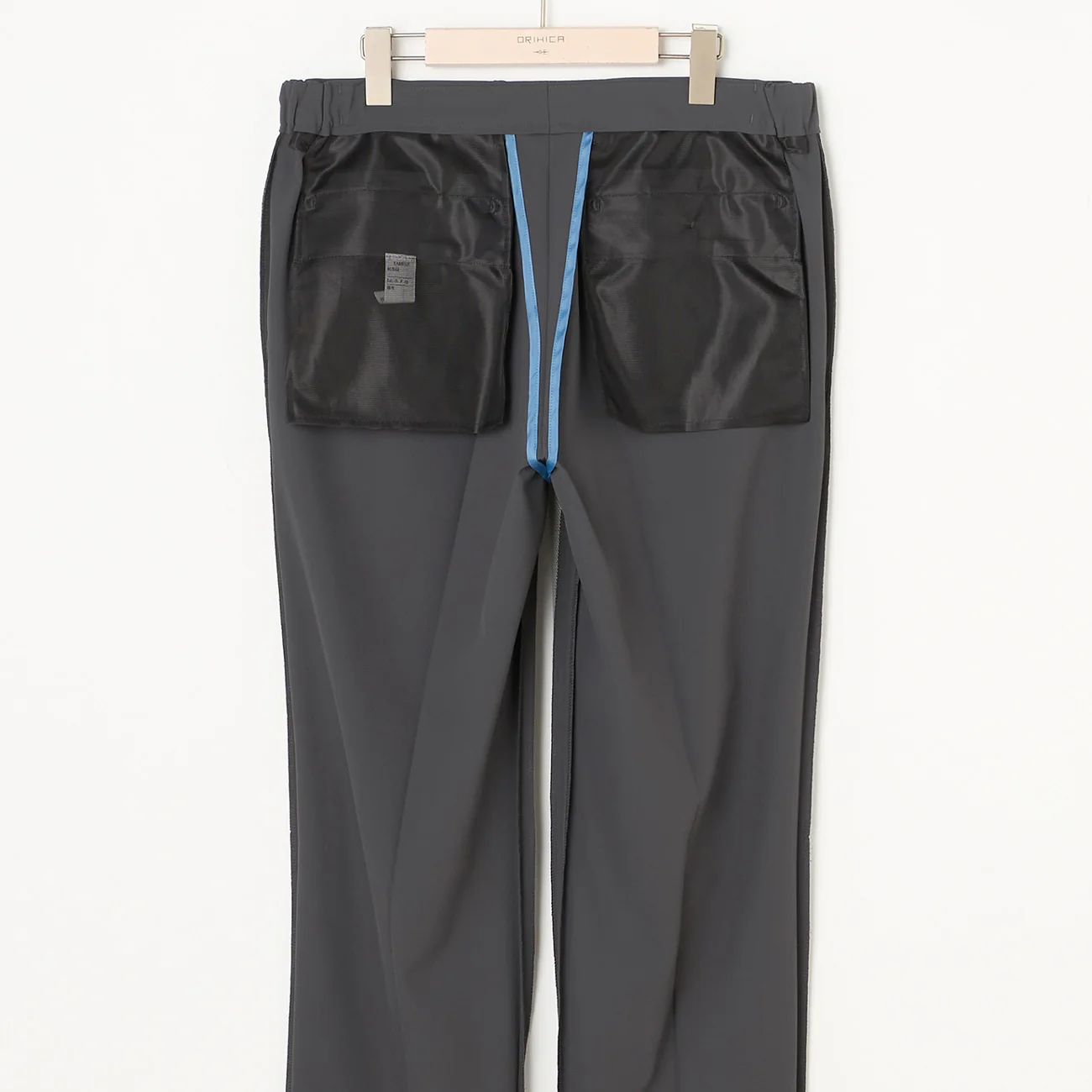 THE THIRD SUITS Water-Repellent Stretch Pants - Charcoal Gray - Image 7