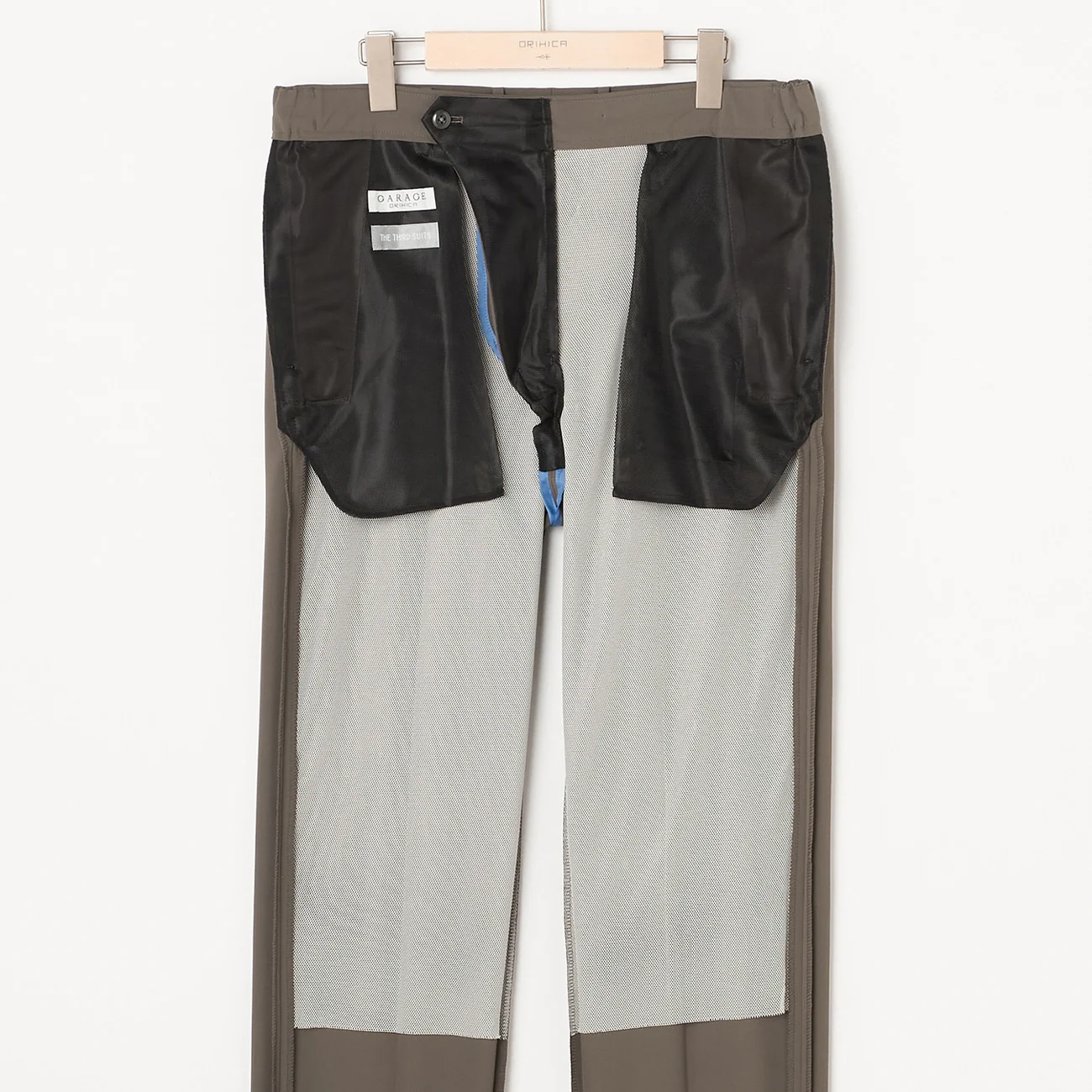 THE THIRD SUITS Water-Repellent Stretch Pants - Beige - Image 6