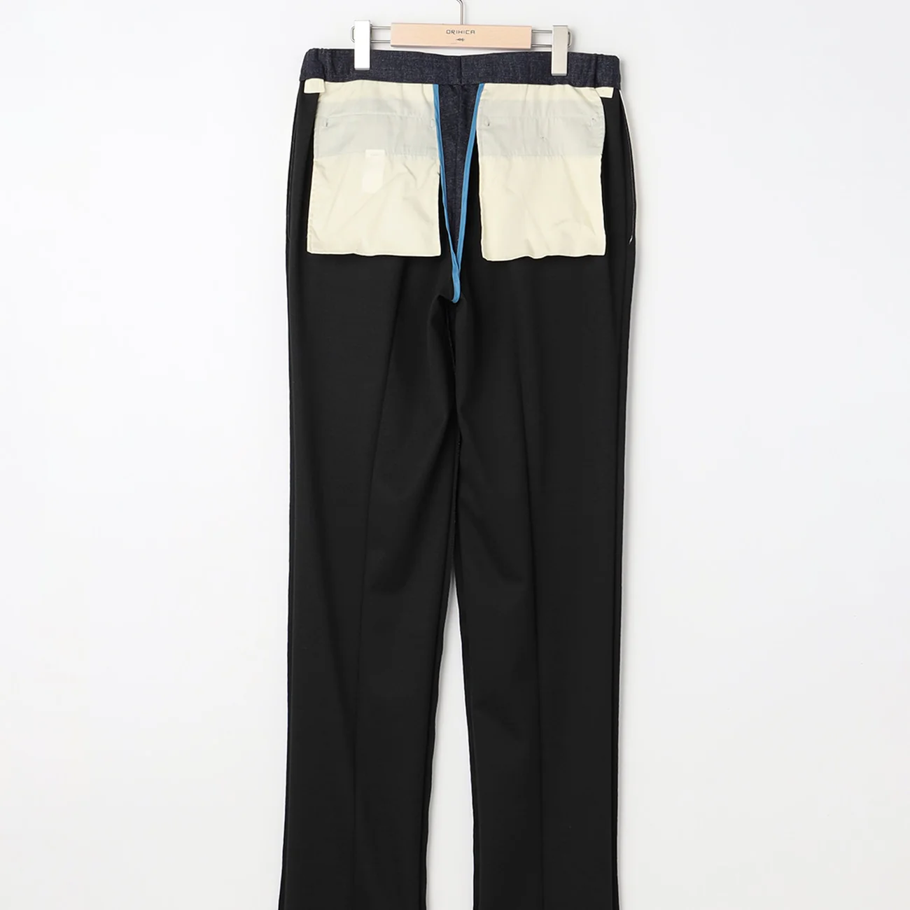 THE THIRD SUITS Denim-Like Pants - Navy - Image 10