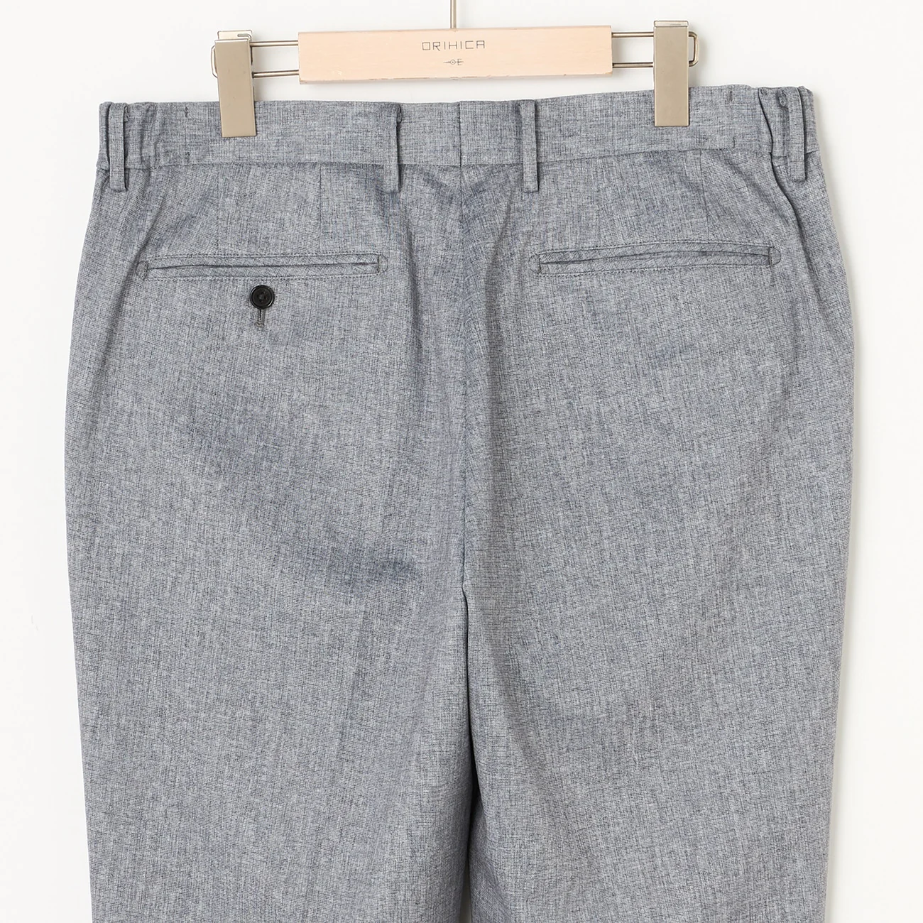 THE THIRD SUITS Washable Stretch Wool-Like Pants - Light Gray - Image 4