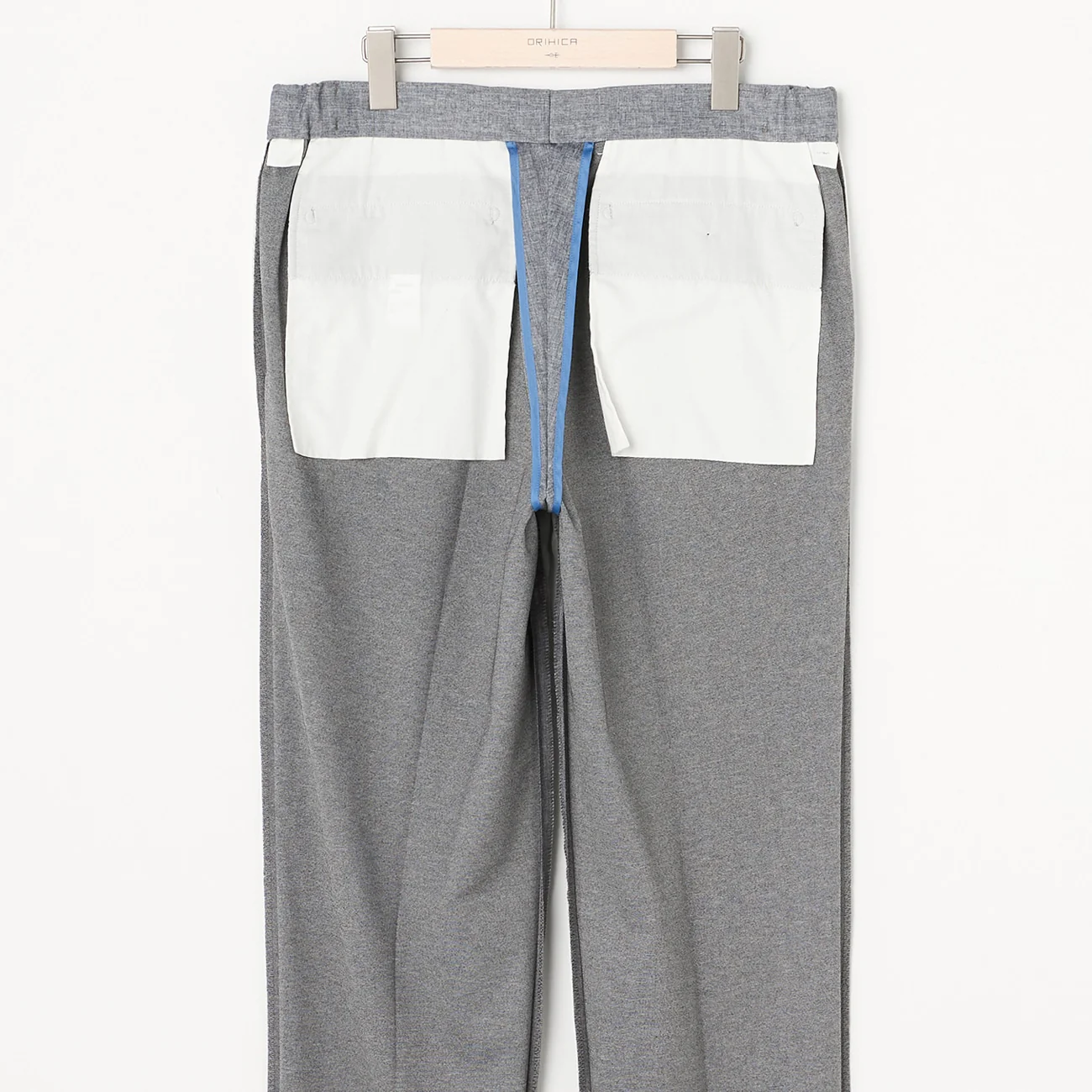 THE THIRD SUITS Washable Stretch Wool-Like Pants - Light Gray - Image 6
