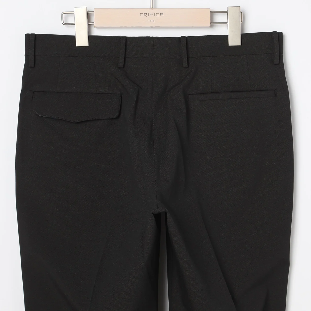 Washable Stretch Suit Pants - Black - Image 3