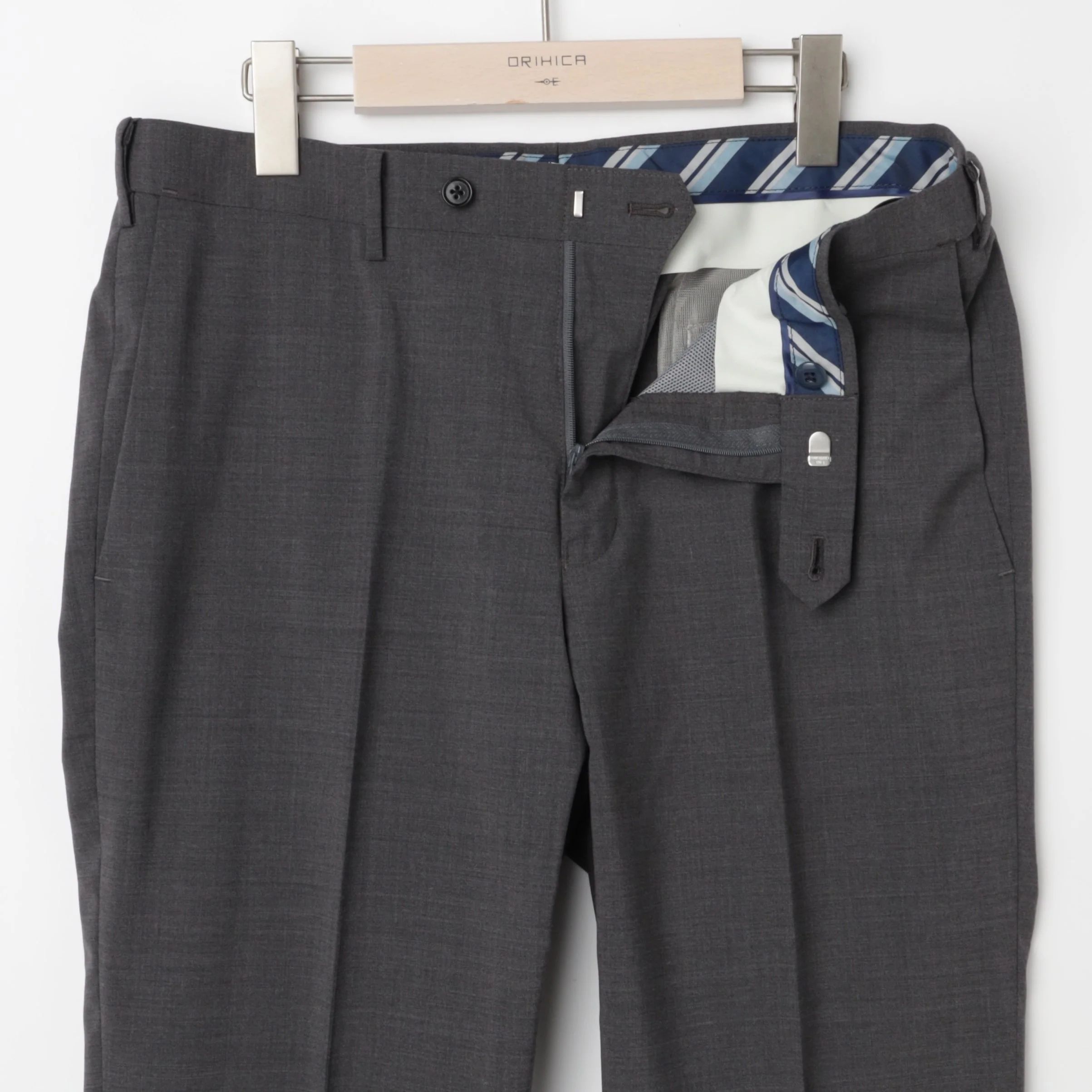 Washable Stretch Dress Pants - Medium Gray - Image 3