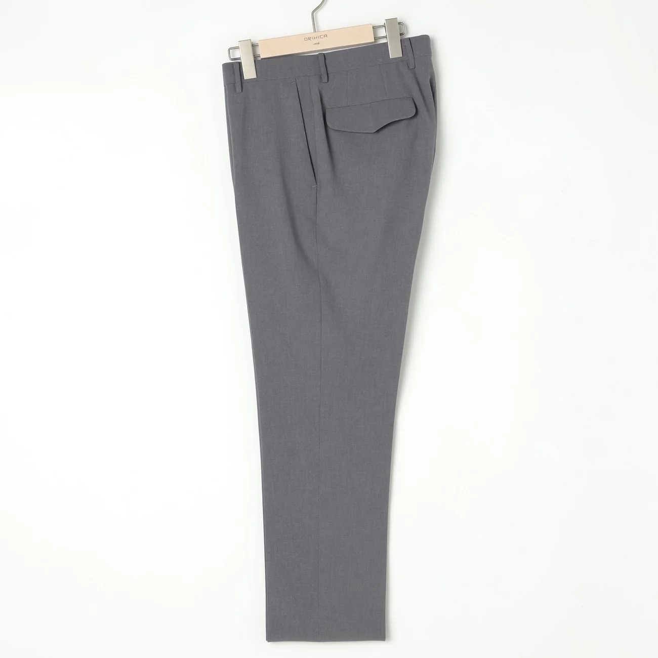 High Breathability Plain Pants - Light Gray