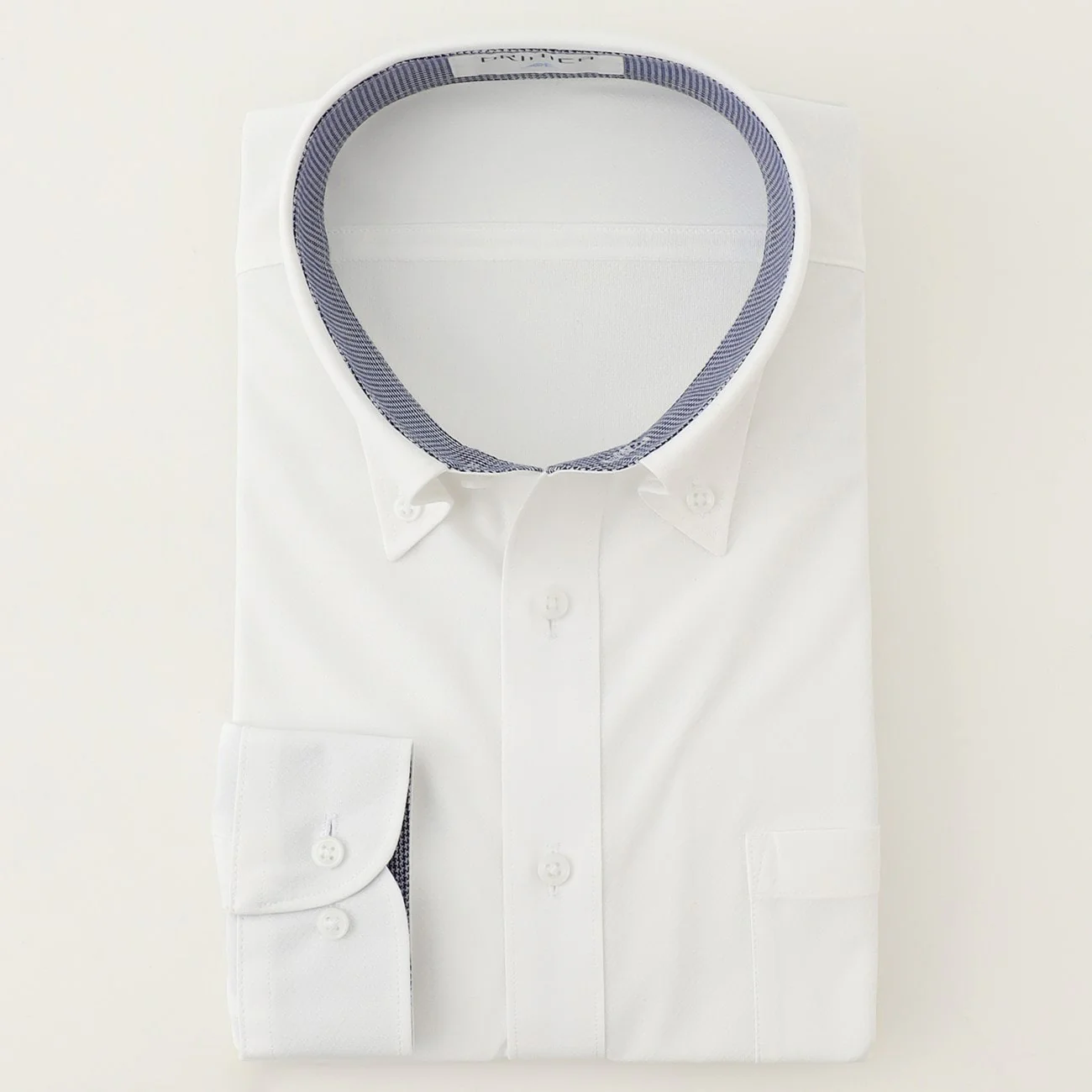Super Non-Iron Stretch Button-Down Shirt - White - Image 3
