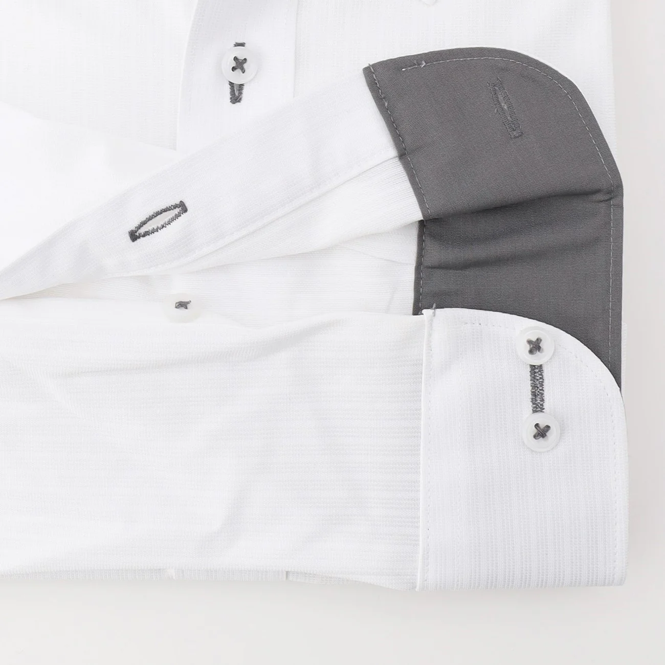 Super Non-Iron Stretch Button-Down Shirt - White - Image 5